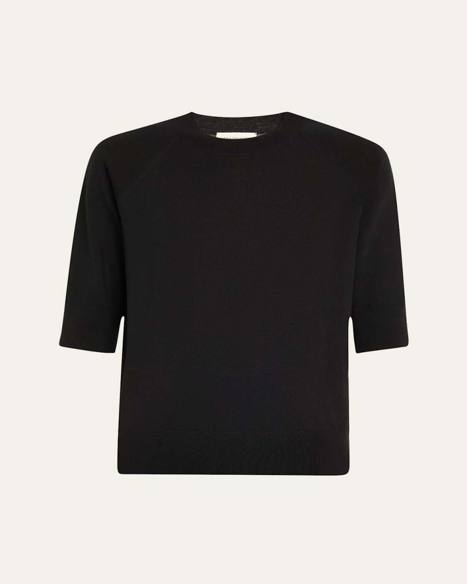 Tuan Three-Quarter Sleeve Merino Wool Sweater